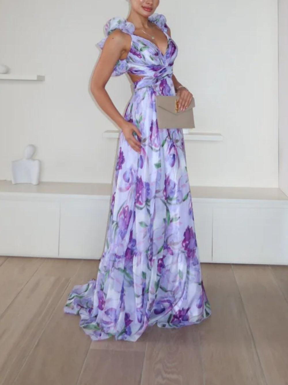 La Vie en Robe  | Maxi imprimée sans dos