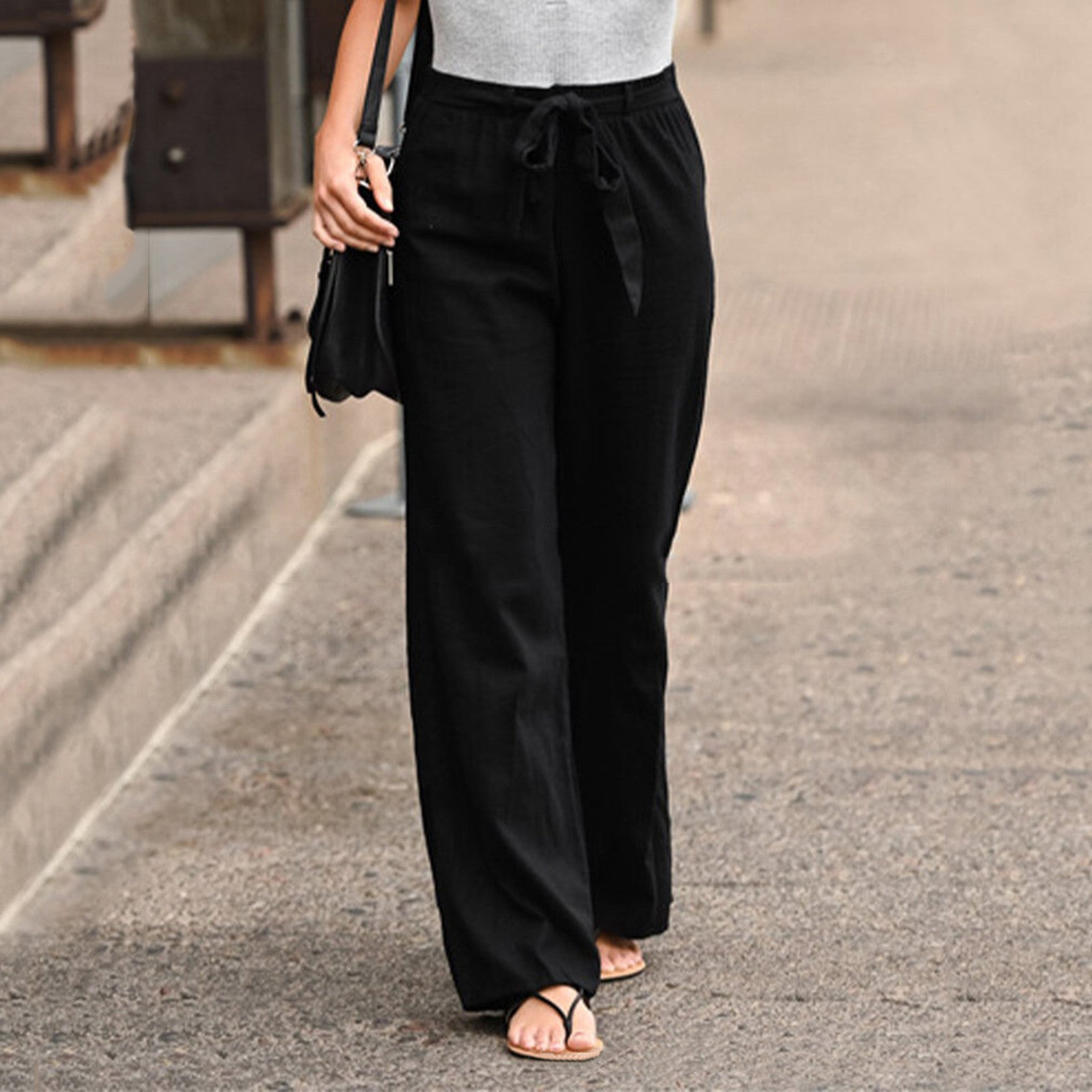 ALETTA | Pantalon en Lin Aéré