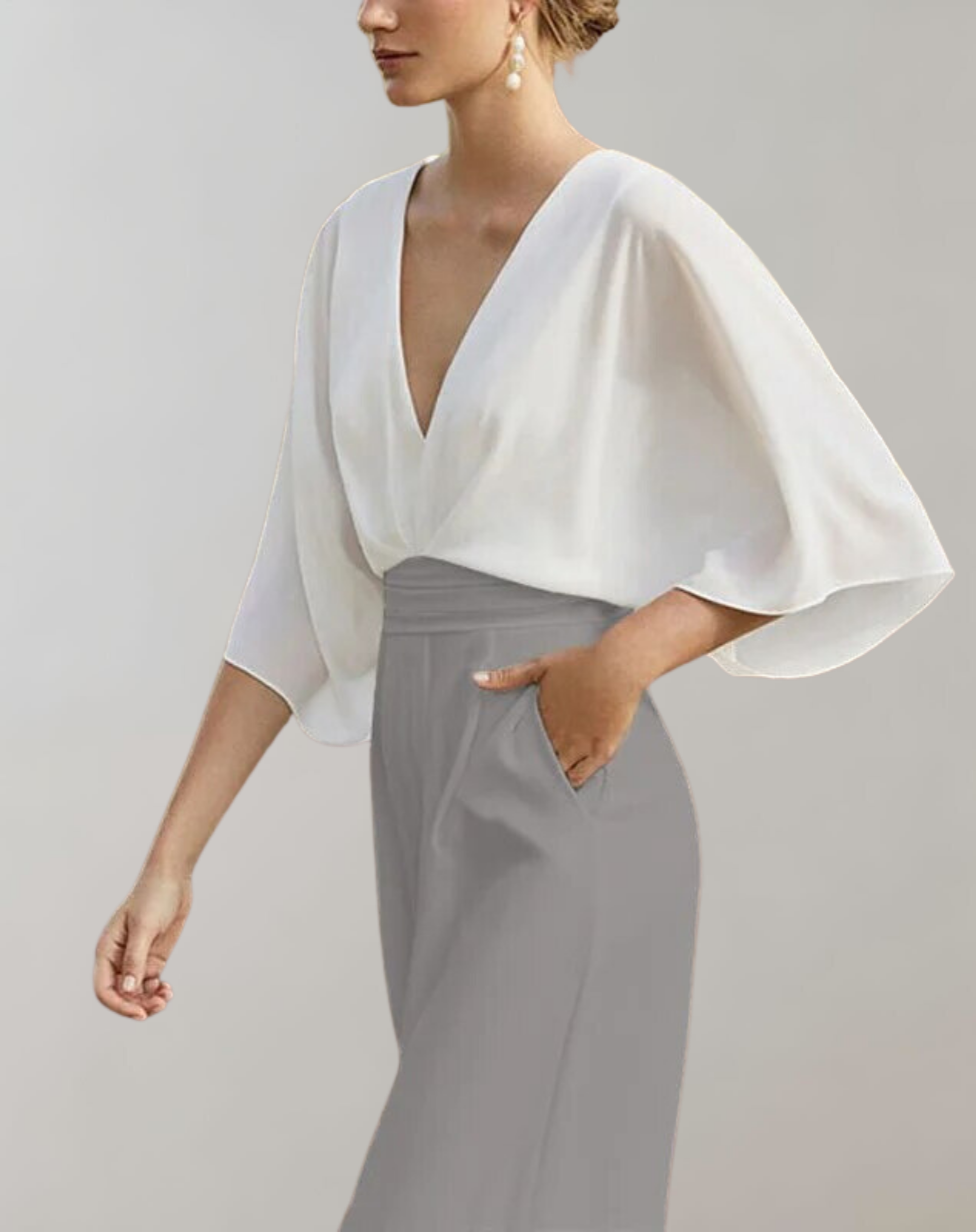 SYBIL | Costume large chic avec ligne élégante fluide
