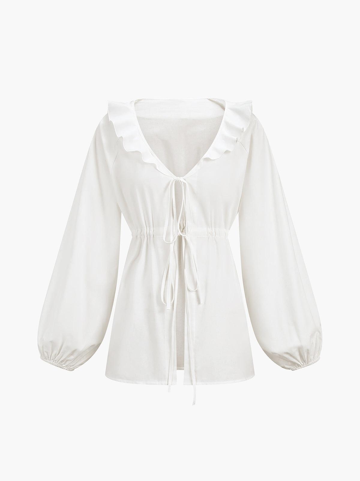 Ensemble de Shorts Deux Pièces en Coton et Lin Cowgirl Melody