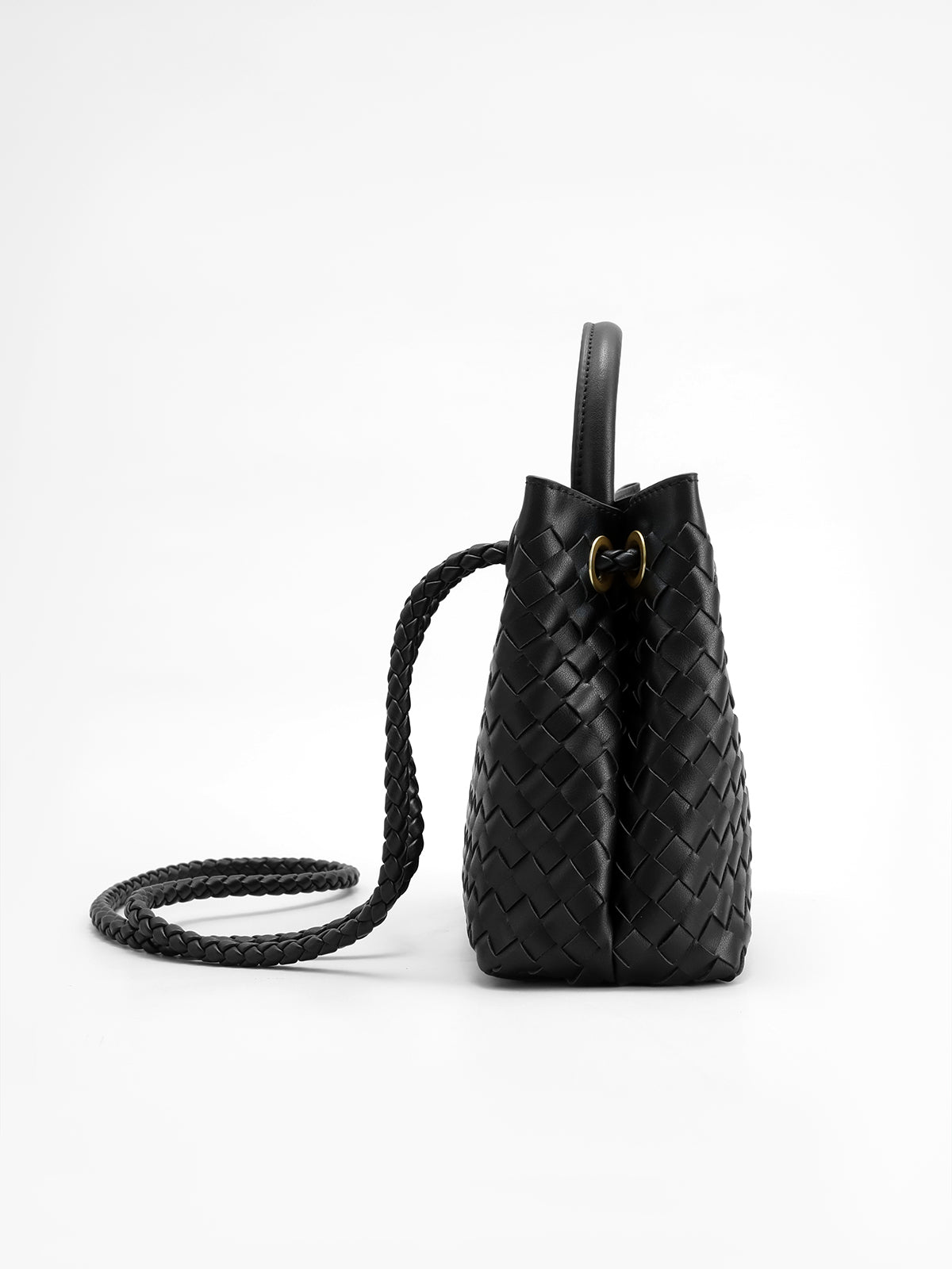 Sac avec poignée en métal torsadé