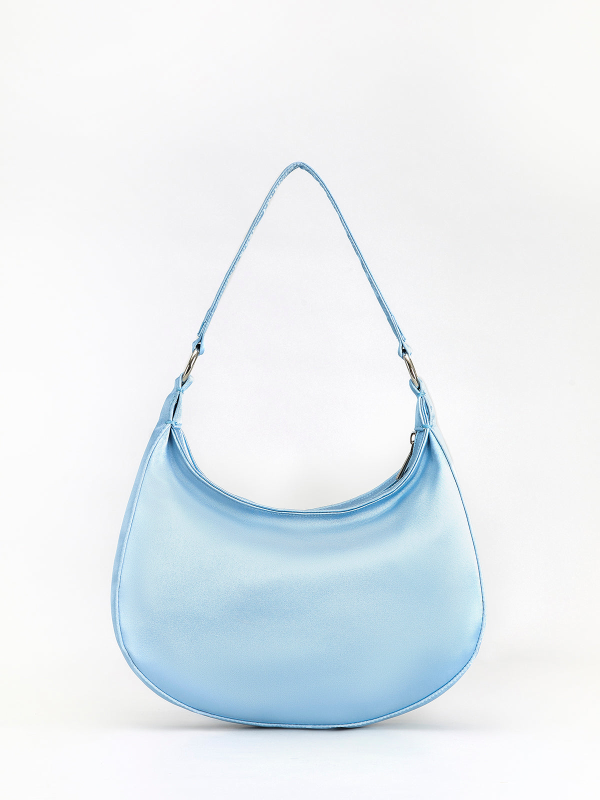 Sac Croissant Zippé 3D Fleurs