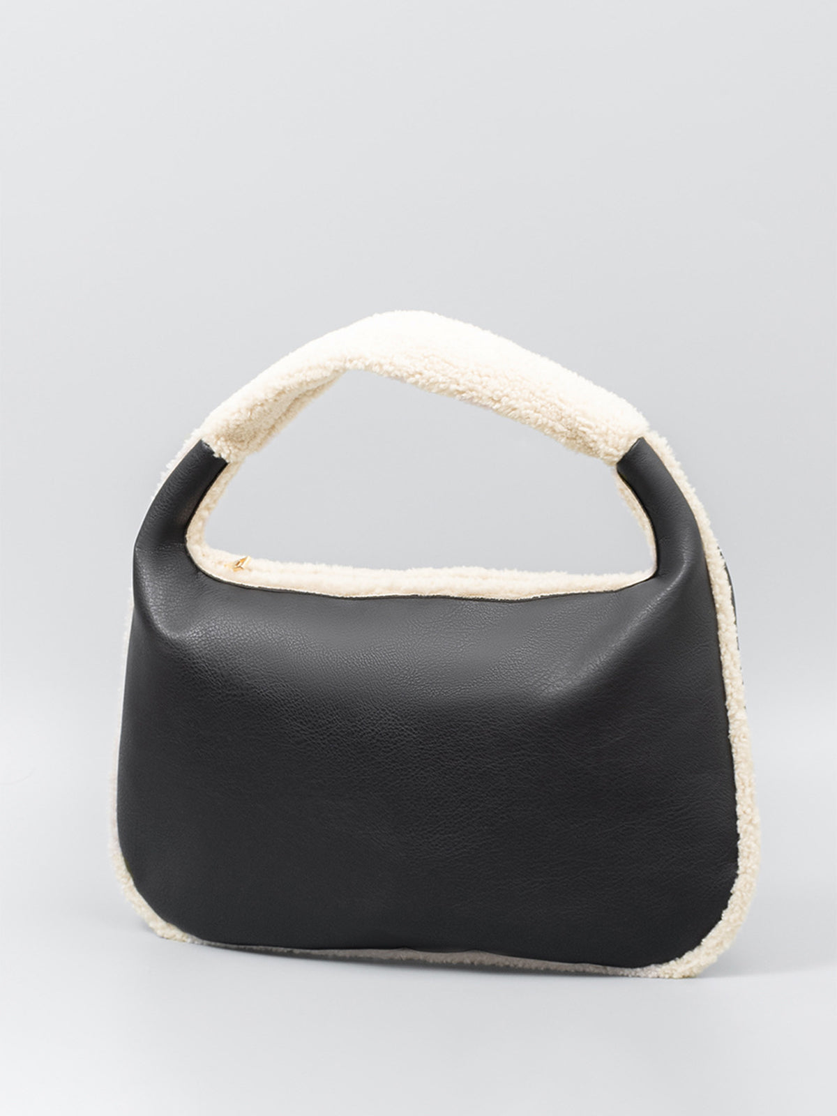 Sac à Glissière en Fleece Bicolore
