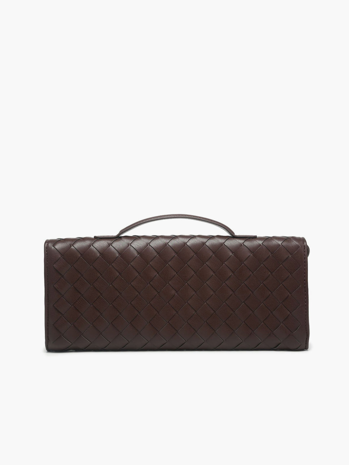 Sac à bandoulière à rabat tissé réversible