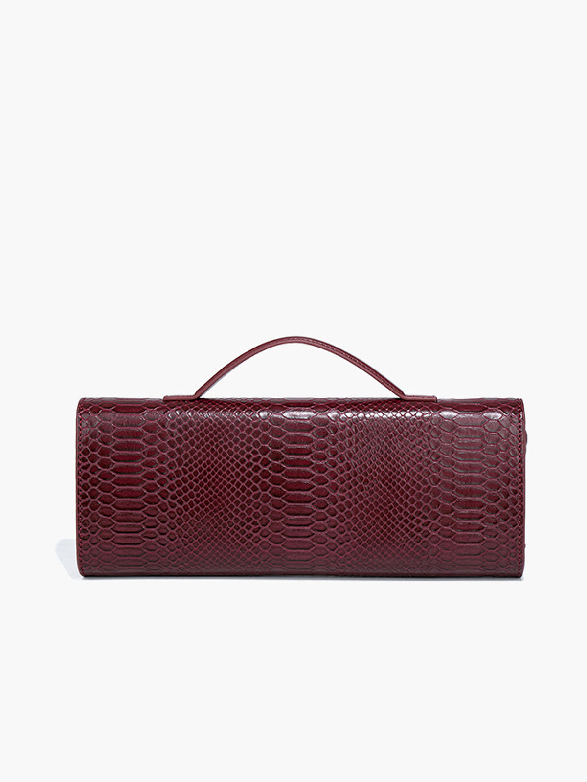 Sac à bandoulière texturé à rabat double