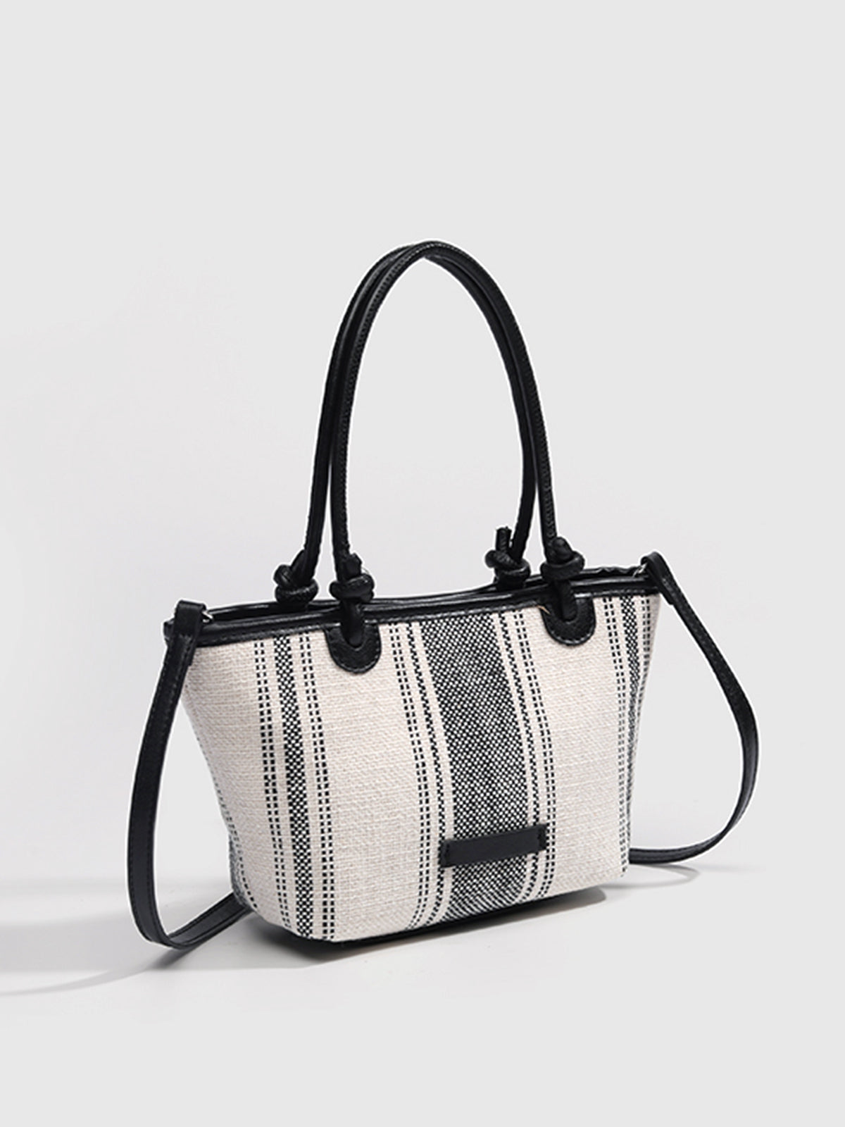 Sac Tote en Lin Rayé