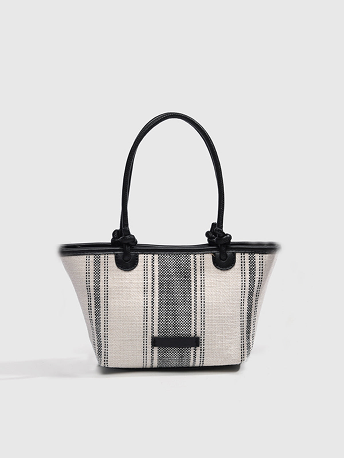 Sac Tote en Lin Rayé