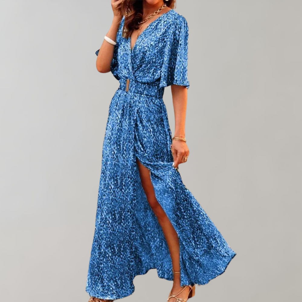 TANYSHA | Robe Maxi Wikkel pour le Printemps & l'Été
