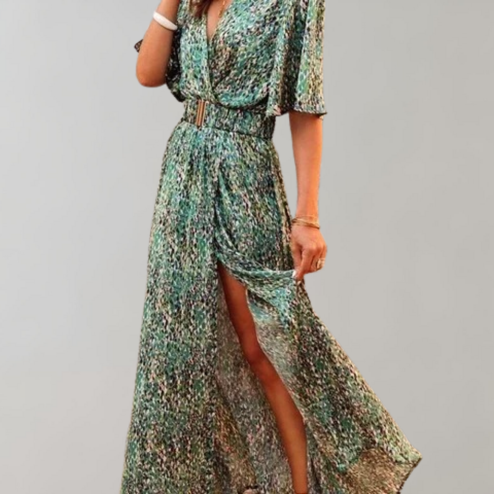 TANYSHA | Robe Maxi Wikkel pour le Printemps & l'Été