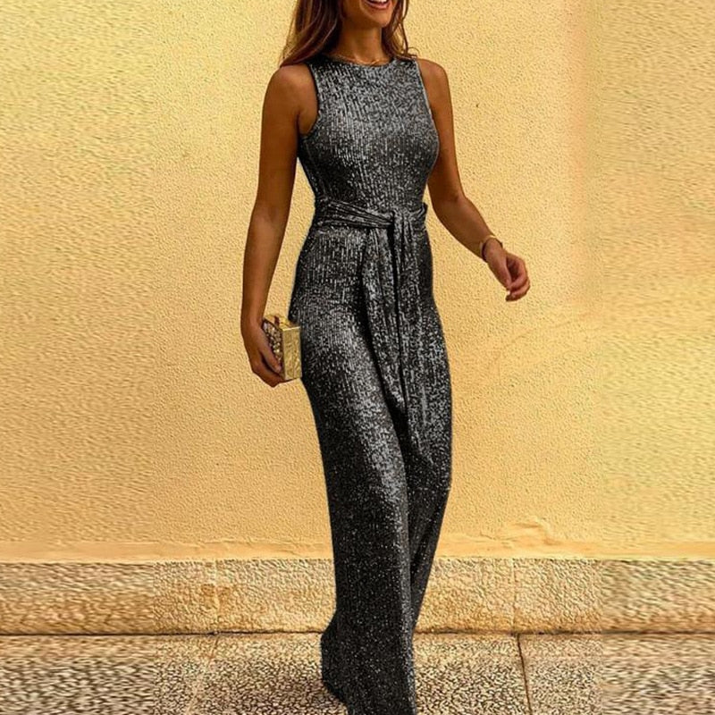 FLORINA | Combinaison Pailletée - Mode de Soirée Élégante pour Femmes