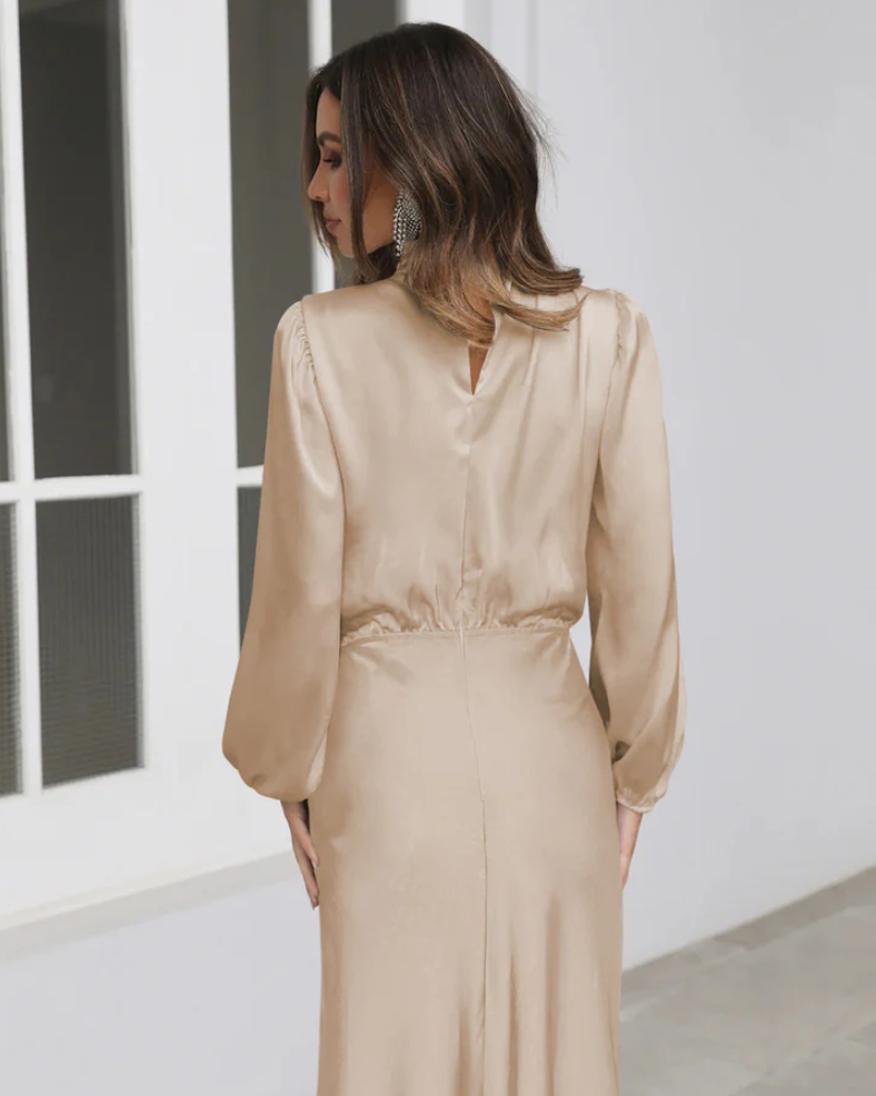 TIMEA | Robe en Satin Élégante