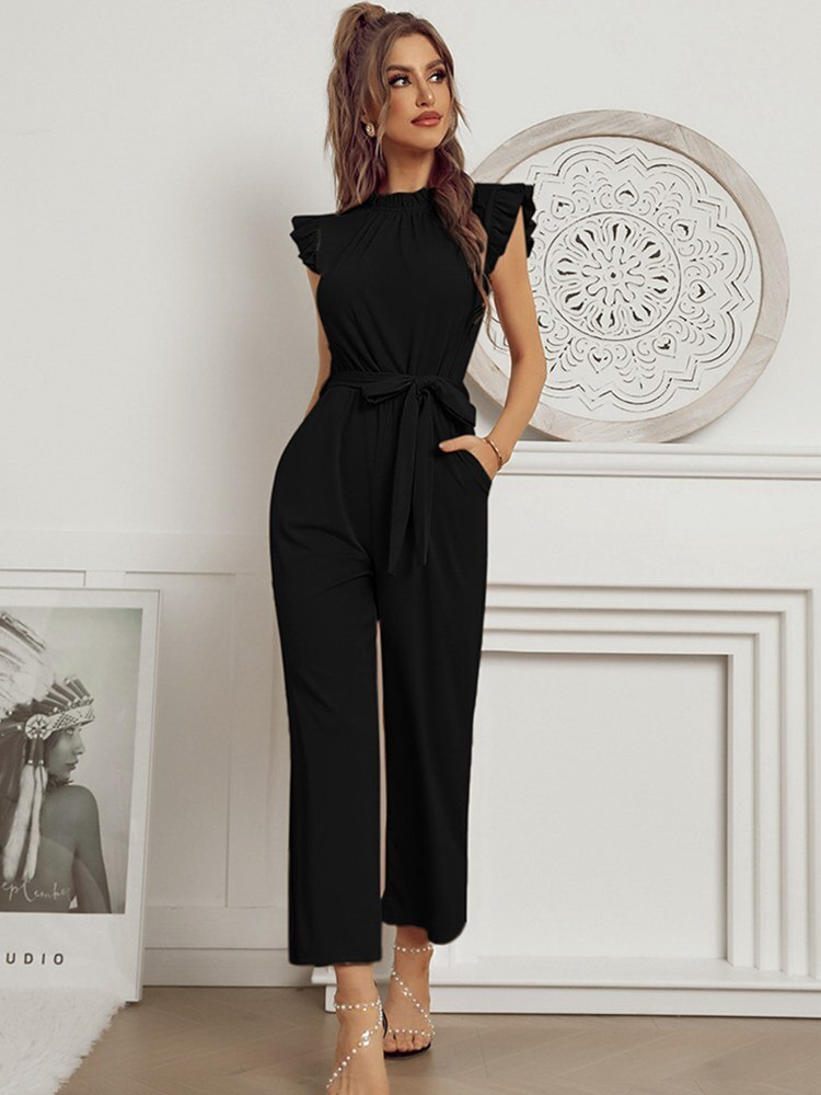 HANIA | Combinaison élégante pour femmes avec ceinture