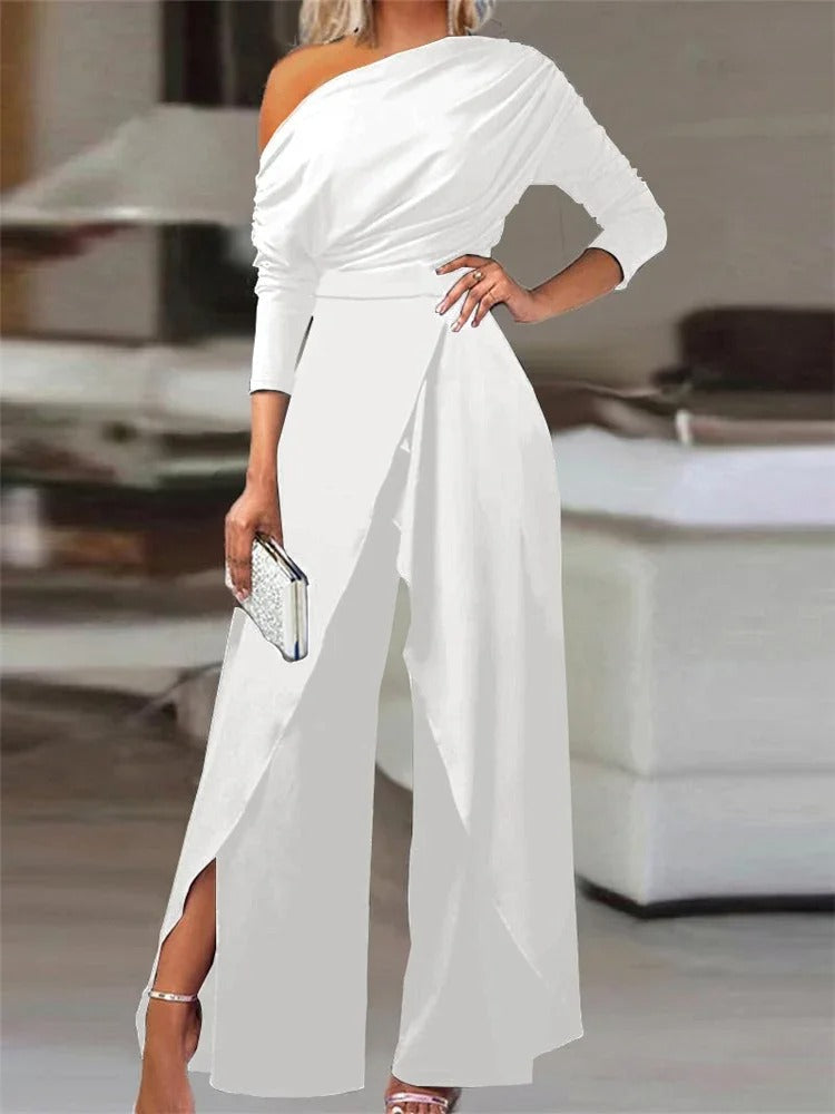 ALESSIA | Combinaison Élégante avec Taille Ajustable & Décolleté en V