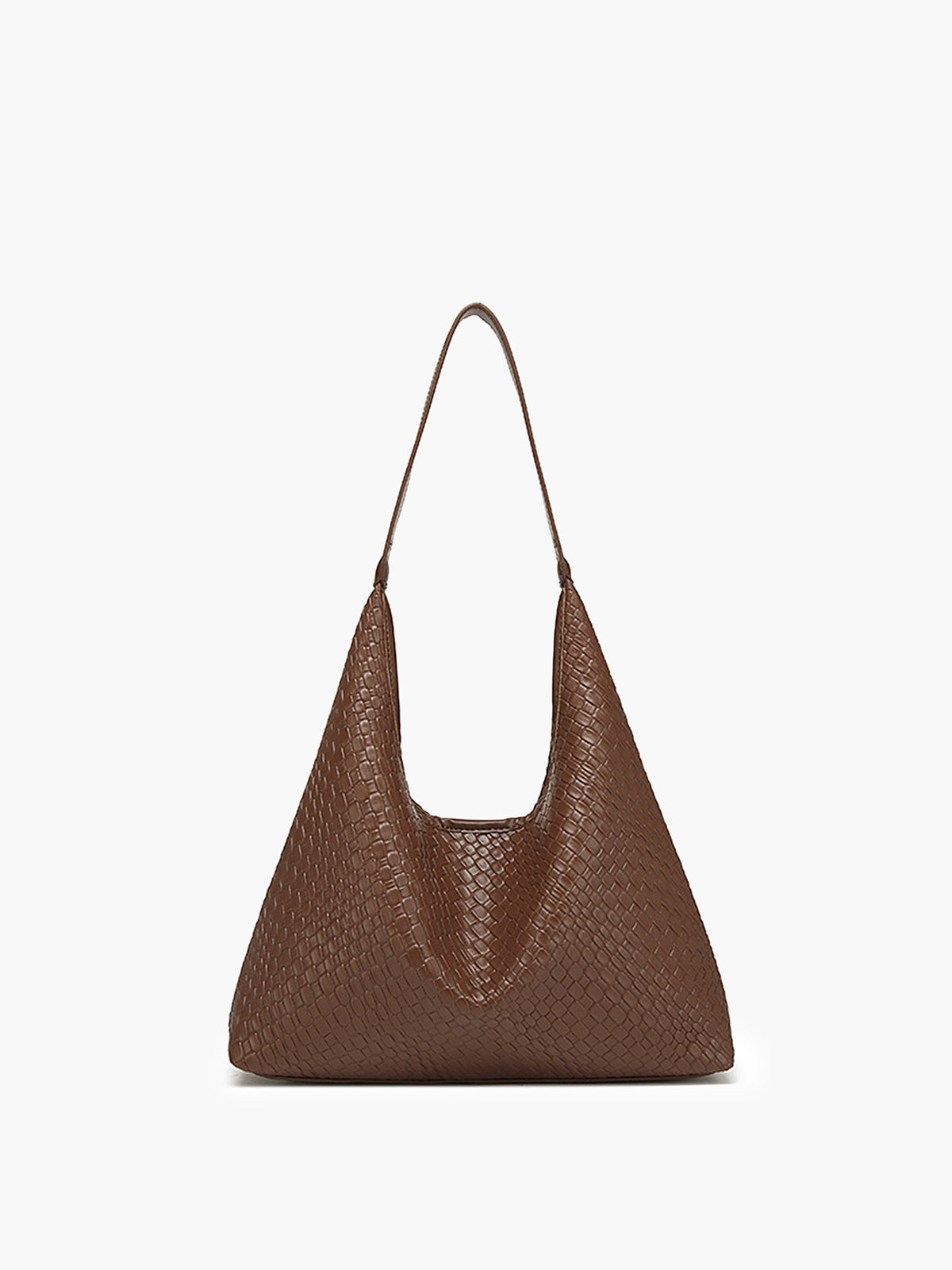 Sac à bandoulière tissé grande capacité