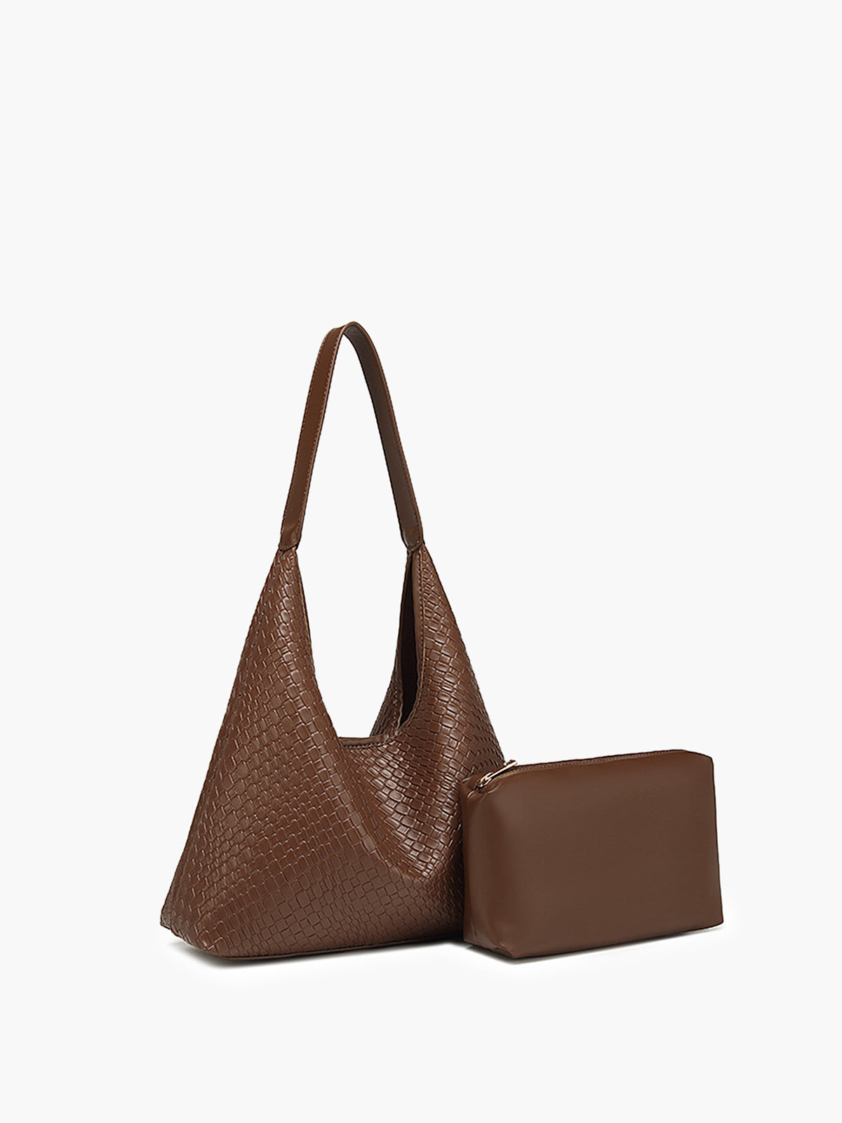 Sac à bandoulière tissé grande capacité