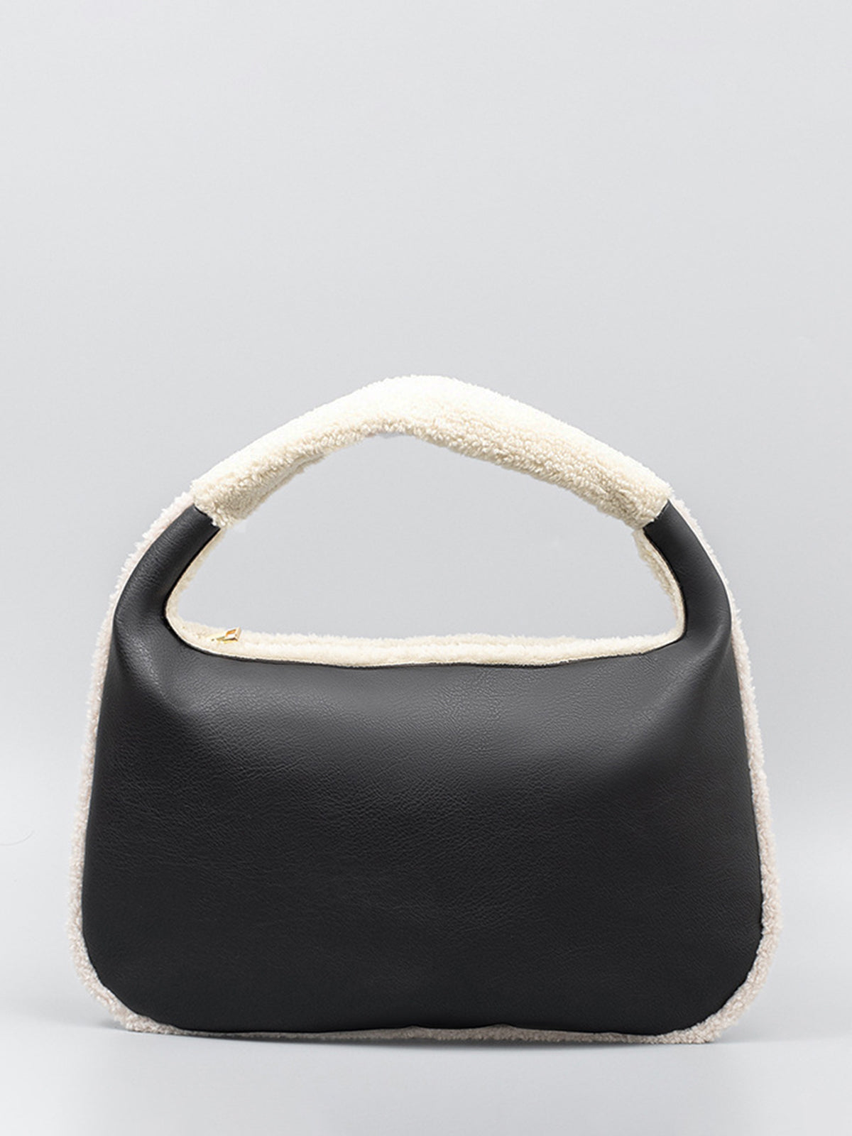 Sac à Glissière en Fleece Bicolore