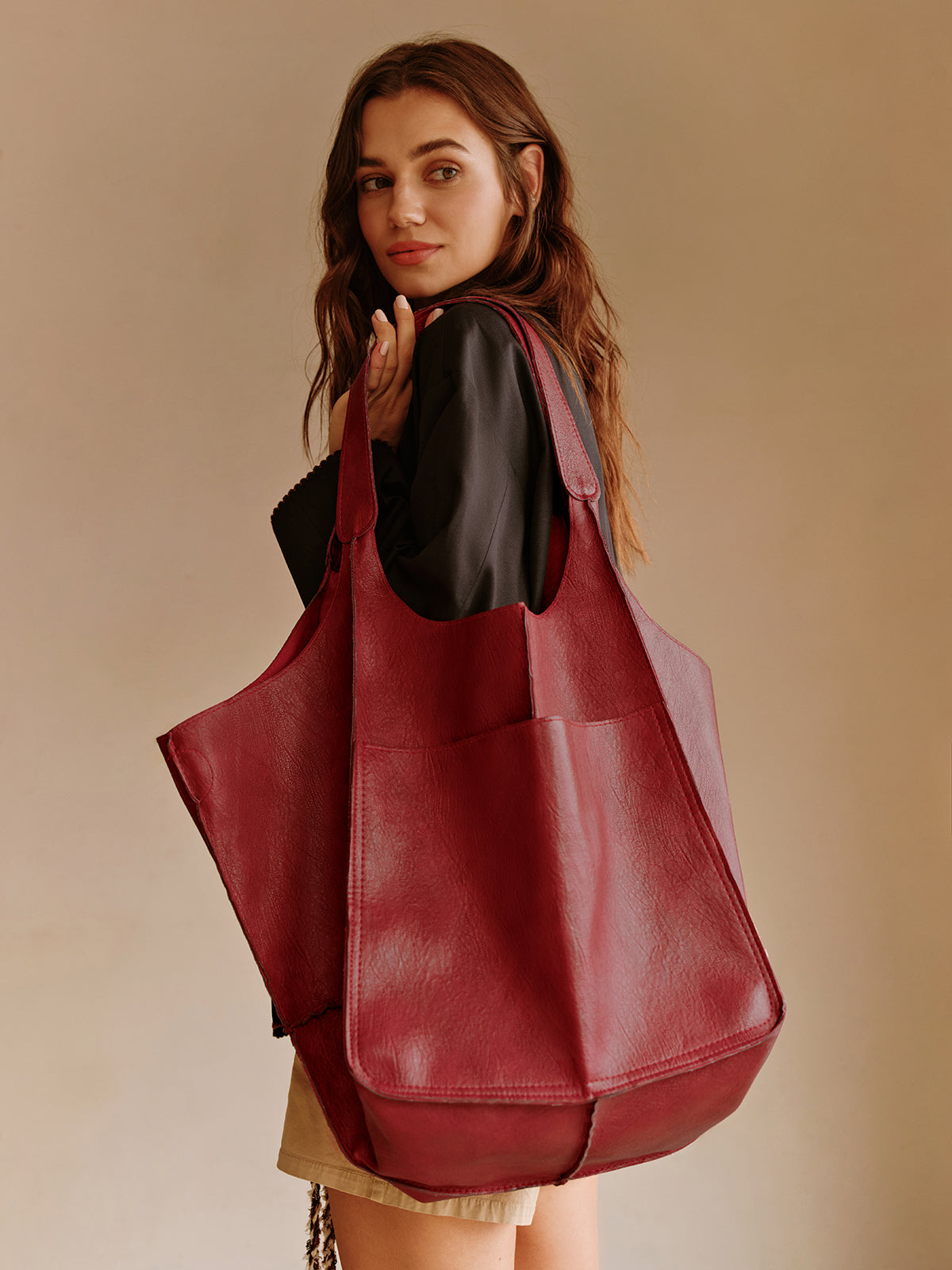 Sac à compartiment surdimensionné à grande capacité