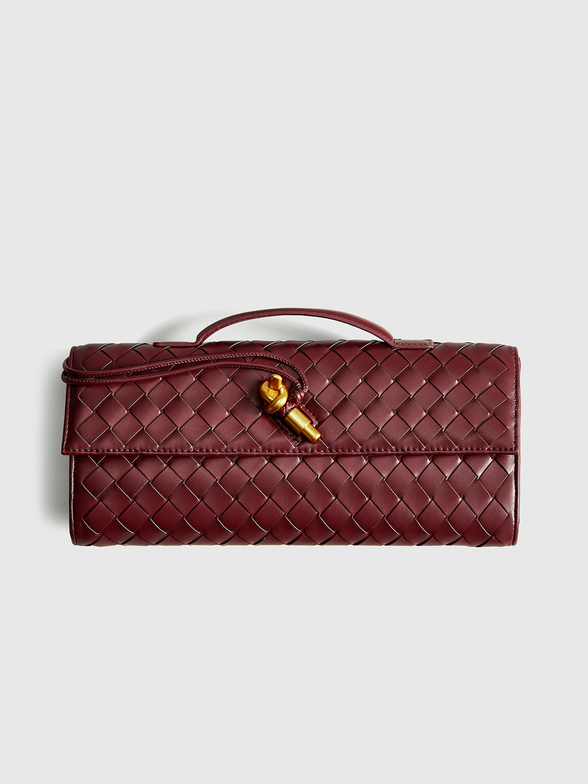 Sac à bandoulière à rabat tissé réversible
