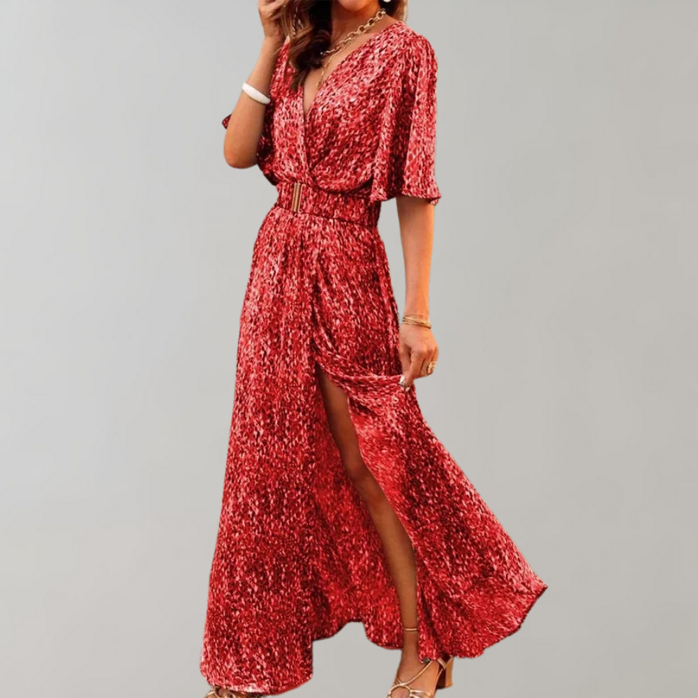 TANYSHA | Robe Maxi Wikkel pour le Printemps & l'Été