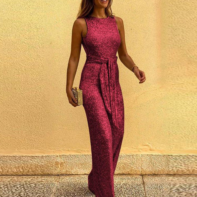 FLORINA | Combinaison Pailletée - Mode de Soirée Élégante pour Femmes